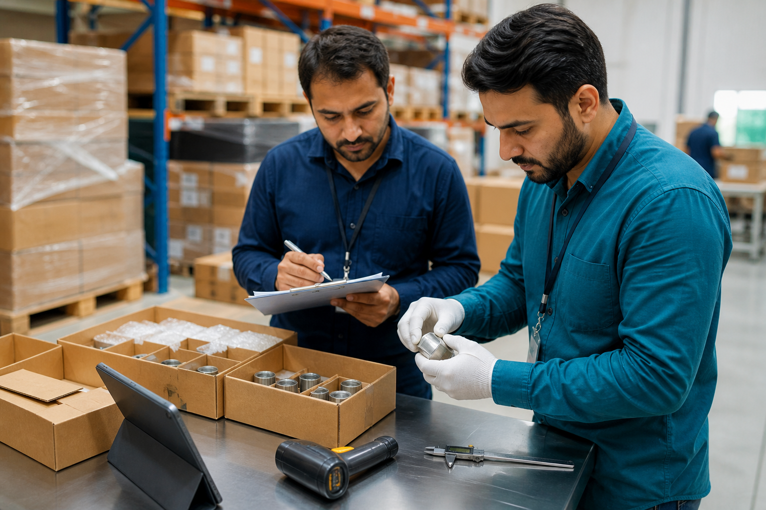 Quality commitment inspection for export goods