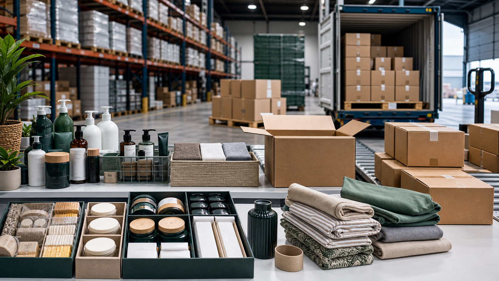 Retail sourcing and replenishment prepared for distribution